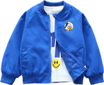 Boys' Blue Bomber Jacket with Donald Duck | S-187