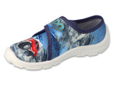 Befado Dark Blue Sneakers with Monster Truck Print DANNY | 974X507