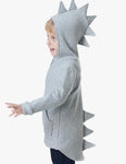 MIMI Boys' Gray Dino Hoodie | S-157