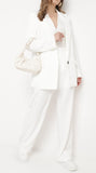 Italian-style Oversize Blazer and Wide Pants Set | C25T210