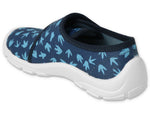 Befado Dark Blue Sneakers with Dinosaur Feet Pattern DANNY | 974X476