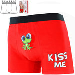 Men's Boxer Shorts with Frog Print | MBX600-347
