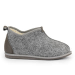 Women's Handmade Felt & Natural Sheep's Wool Insulated Slippers - Bamboszki | BK-4202