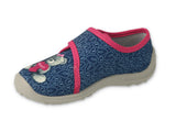 Befado Dark Blue Bear School-Daycare Slippers / Sneakers BOOGY | 660X049