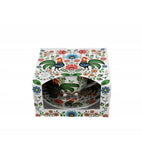 White Porcelain Cup with Saucer and Rooster Pattern - KOGUTY 250 ml | 4245