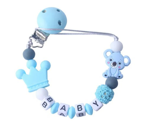Silicone Beads Pacifier Clips for Babies | SSN-KOALA