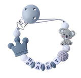 Silicone Beads Pacifier Clips for Babies | SSN-KOALA