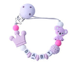 Silicone Beads Pacifier Clips for Babies | SSN-KOALA