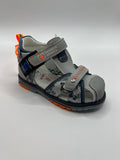 Boys' Gray Closed-Toe Sandals | C-T9865-C