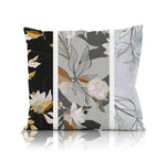 100% Cotton Double-sided Pillowcase Set with Floral Pattern - 2 pack | FAR-130