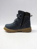 Boys' Dark Blue Insulated Ankle Boots | B19288