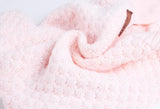 Cute Double Layered Knit Tied Beanie | 42/019