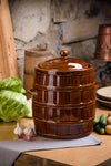 25 Liters Stoneware Pickling Crock Pot with Lid - Kamionka | KR-25