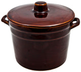 6 Liters Stoneware Pickling Crock Pot - Garnek Hermetyczny | 734-6