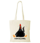 Beige Cotton Shopping Bag - KOKOSZANEL | KOKO
