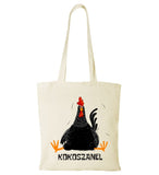Beige Cotton Shopping Bag - KOKOSZANEL | KOKO