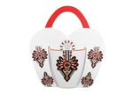 White Porcelain Mug with Folk Pattern - PARZENICA 460 ml | 34127