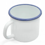 White Enameled Mug with Bon Appetit Print 1150 ml | 42905