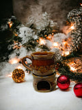 Handmade Mug with Warmer - Mulled Wine Set 250 ml | Grzaniec