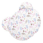 Bear Head Shaped Pillow Toy with Floral Pattern | MMT-30