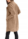 Light Brown Classic Alpaca Coat | ALPC-LBR