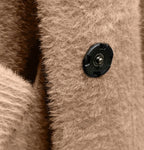 Light Brown Classic Alpaca Coat | ALPC-LBR