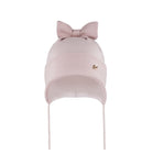 Girls' Powder Pink Tied Hat with Bow ~ 4-5 Years | 50/038-A
