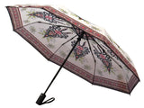 Small Compact Travel Umbrella with Parzenica Pattern | CZW-PAR-FOLK H