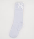 Girl's Light Blue Knee-high Socks 3-Pack | 13DF13-1