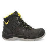 Demar Black and Yellow Work Safety Shoes | 6360