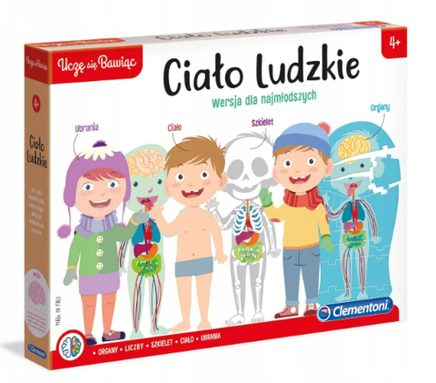 Ciało Ludzkie - Educational Puzzle | CL60931