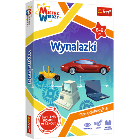 Wynalazki - Educational Board Game | 01958