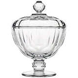 Glass Sugar Bowl with Lid - DIAMOND | 74723