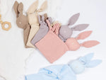 100% Cotton Muslin Soothing Bunny Doudou | 214-Bun