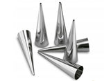 Stainless Steel 12 PCS Set Large Cream Horn Molds - RURKI | RUR-12-L