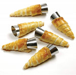 Stainless Steel 6 PCS Set Large Cream Horn Molds - RURKI | RUR-6-L