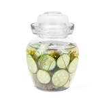 10 Liters Glass Pickling Jar with Hermetic Glass Lid | 43900-10l