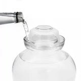 10 Liters Glass Pickling Jar with Hermetic Glass Lid | 43900-10l