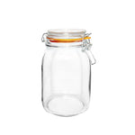 1.5 Liters Glass Jar with Airtight Lids and Leak Proof Rubber Gasket | 24309-1.5l