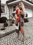 Orange Long Cardigan | SARA