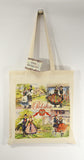 Cotton Shopping Bag With Polish Traditional Folk Costumes - Poland | CZW-19