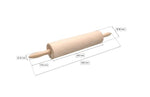 Large Wooden Rolling Pin | 38A-WALEK