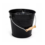 10 Liters Enameled Steel Bucket with Marble Pattern | 42899