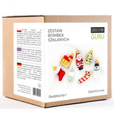 Christmas Glass Ornaments Set | SET-01