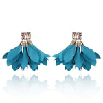 Blue Satin Earrings | E99050