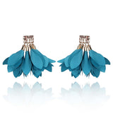 Blue Satin Earrings | E99050