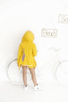 VOGA Girl's Yellow Hoodie | V-06