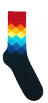 Men's Socks with Colorful Rombs | CML350-002