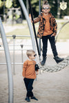 Boys' VOGA Black and Orange Hoodie | V-13