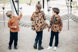Boys' VOGA Black and Orange Hoodie | V-13